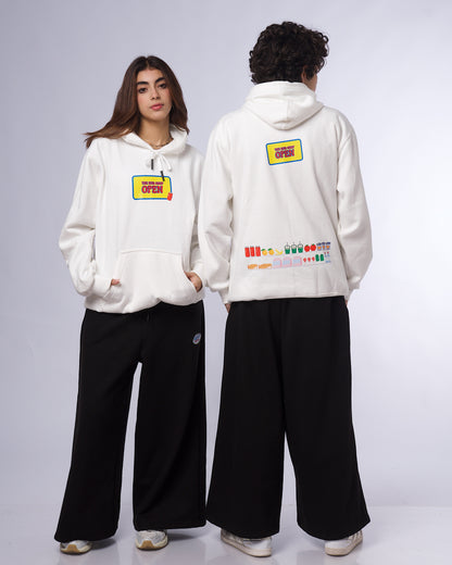 the hub shop OPEN hoodie