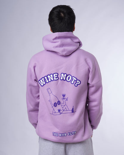 wine not? hoodie