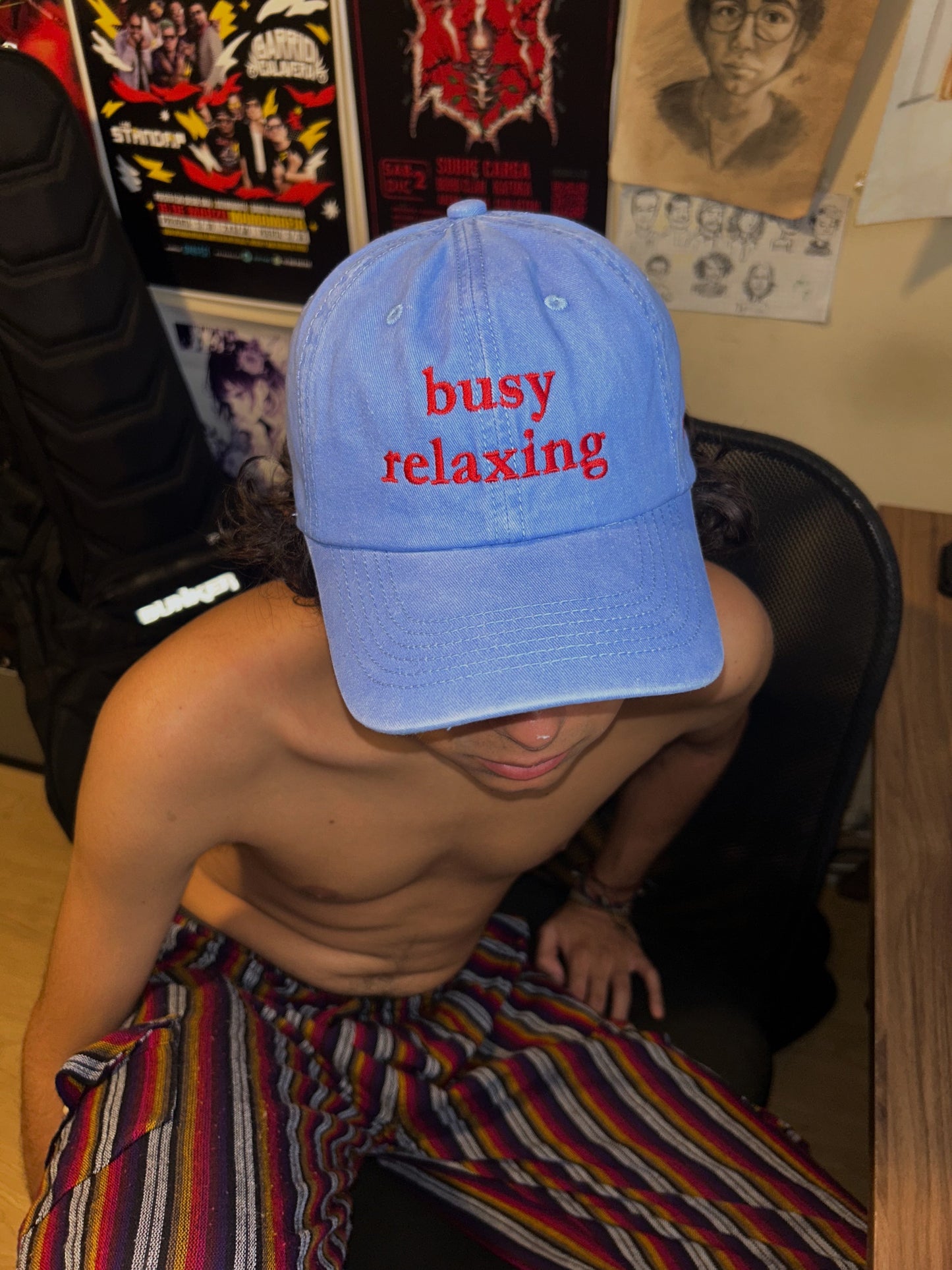 busy relaxing cap